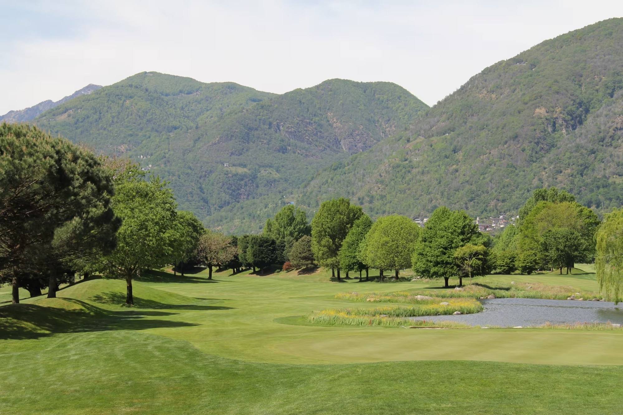 Loch 9, Golf Losone